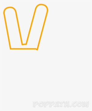 First Create A Curved V Shape For The Peace Fingers #467660