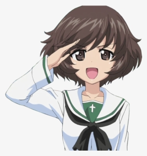 Yukari Salute - Yukari Girl Und Panzer #468036