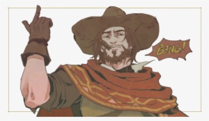 Redirect - Mccree Fanart Png #468215