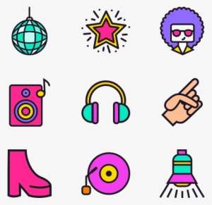 Disco Music Collection - Disco Png Icon #468411