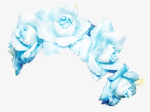Blue Flower Crown Transparent Png #468554