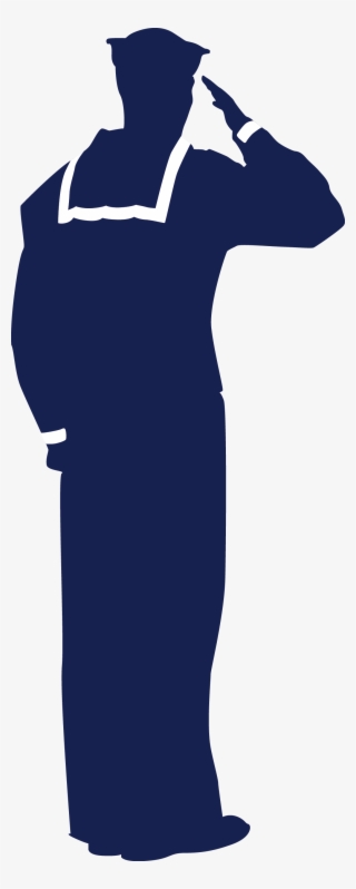 Standing Salute Navy - Us Navy Sailor Salute #468556