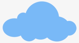 Freeuse Stock Cloud Png Clipart - Blue Cartoon Cloud #468575