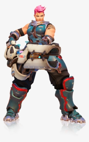 'overwatch' Hero Spotlight - Zarya Heroes Of The Storm Png #468631