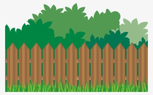 Wood Fence Grass Background - Fence Clipart #469251