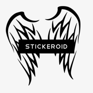 Simple Angel Wings Tattoo - Drawing #4600921