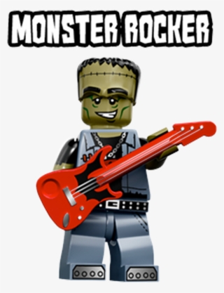 When Monster Rocker Really Gets Into The Ghastly Groove, - Lego Minifigure #4600925