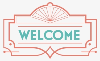 Art Deco Banner Welcome - Art Deco #4603406