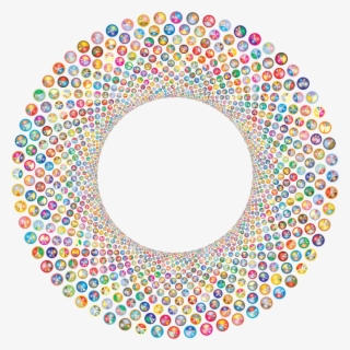 Peace Sign Shutter Vortex Prismatic - Shutter Icon Colorful Png #4604399