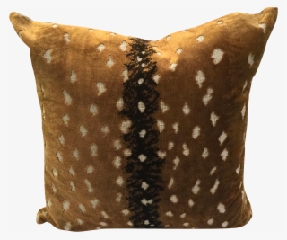 Brown Animal Print Velvet Pillow On Chairish - Throw Pillow #4604453