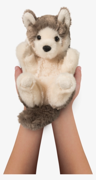 Douglas Lil' Handful Wolf - Stuffed Toy #4604660