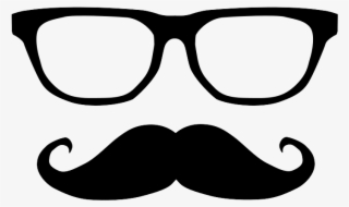 Svg Free Download Collection Of Free Begirded Clipart - Mustache And Glasses Template #4605140
