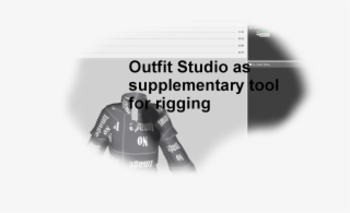 Outfit Studio - Rigging #4606921
