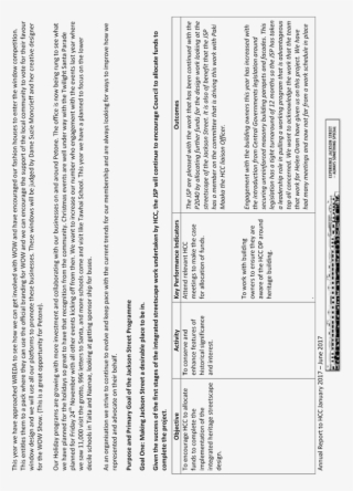 Completed Annual Jsp Report Hcc January - Number #4607497