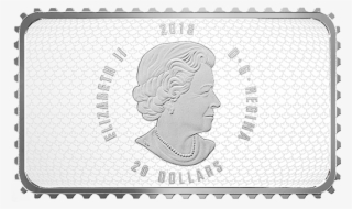 Canada 2017 Stamp Shaped Coin #4609128