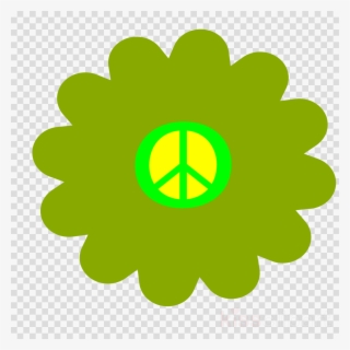 Flower Hippie Png Clipart 1960s Flower Power Clip Art - Flower Power Hippie Flowers #4609231