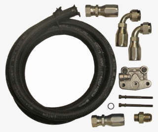 Airdog Cummins N14 Pump Mount To Frame Filter Conversion - N14 Diesel Hose #4609288