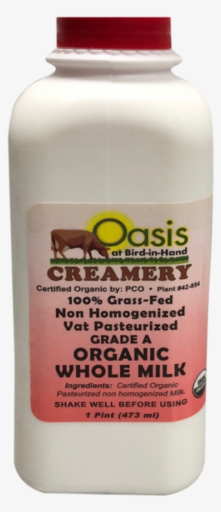 Organic Grass Fed Whole Milk - Milk #4612576