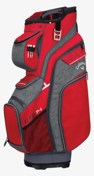 Callaway Golf Org 14 Cart Bag 2018 Red/titanium/white #4612711