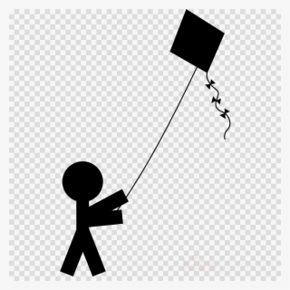 Download Kite Silhouette Png Clipart Kite Clip Art - Glowing Transparent Light Bulb Png #4613600