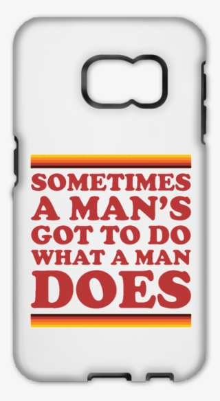 Man's Gotta Do - Love My Hot Wife Tile Coaster #4614441