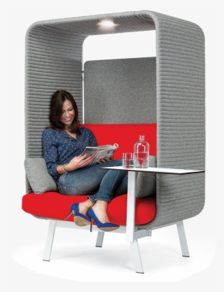 Priveé In Wool, Polyurethane Foam, And Powder-coated - Personal Space In Interior Design #4614660