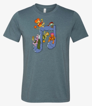 Fragglerockunisexjerseyt Heatherslate V=1523679735 - Bella+canvas #4615034