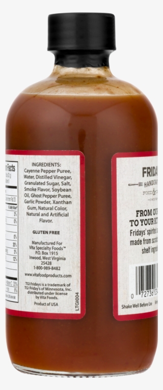 Tgi Friday Ghost Pepper Sauce, - Glass Bottle #4618388