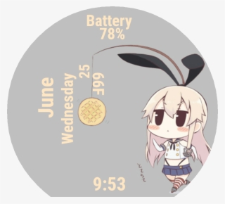 Shimakaze Watch Face Preview #4618577