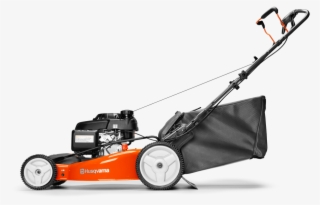 Walk Behind Mower Png - Push Lawn Mower Side View #4619622
