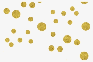 Paper Confetti Floating Material Symmetry Point Yellow - Fondo Confeti Dorado Png #4620843