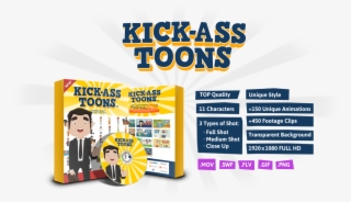 Kick-ass Toons Review Am Review Best Review And Internet - Kick-ass #4621425