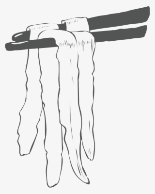 Soft And Slippery On The Outside, Pared Noodles Are #4621956