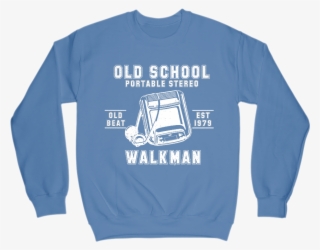 Old School Walkman Crewneck Sweater - Newport Ri Sweatshirt #4622214