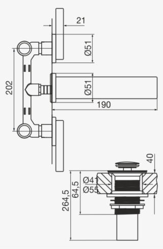 Lavatorio De Pared - Sink #4622218
