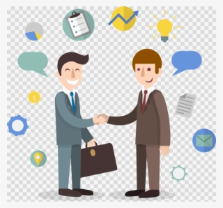 Cartoon Handshake Clipart Handshake Businessperson - Practical Intelligence #4622631