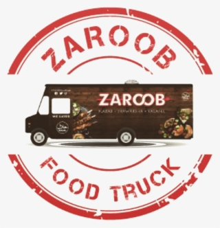 Zaroob Food Truck A Moving Taste - Typography #4622821