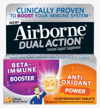 From The Manufacturer - Airborne Dual Action Beta Immune Booster & Anti-oxidant #4622822