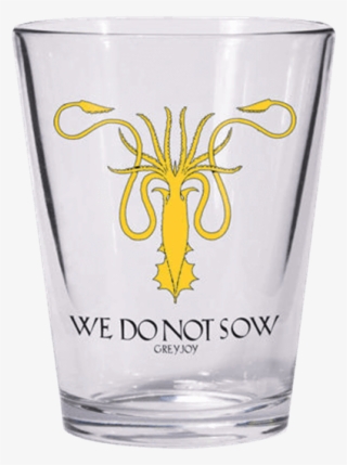 Game Of Thrones Greyjoy Sigil Shot Glass #4623416