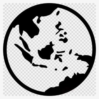 World Map Clipart World Map Globe - South East Asia Map Icon #4624028