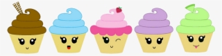 Cupcake Clipart Mini Cupcake - Small Cupcakes Cartoon #4624612