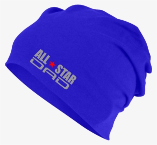 Beanie With Reflective All Star Dad Super Dad Print - Cat #4625426