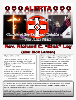 This Media May Contain Sensitive Material - Ku Klux Klan Symbol #4625496