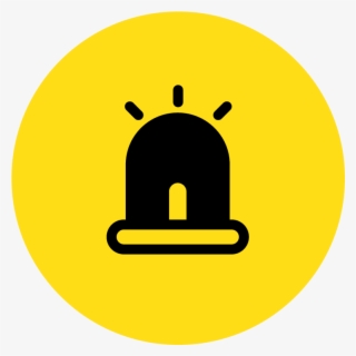 24/7 Alarm Button - Circle #4625823