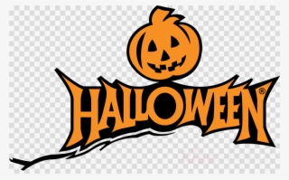 Download Halloween Logo Png Clipart Jack O' Lantern - Pumpkin Halloween Clipart Png #4627162