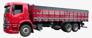 Linha Graneleira - Caminhão Carroceria De Madeira #4627356