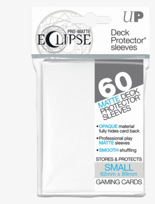 1 Of - Ultra Pro Sleeves - 60 Count - Pro-matte Eclipse Small #4627588