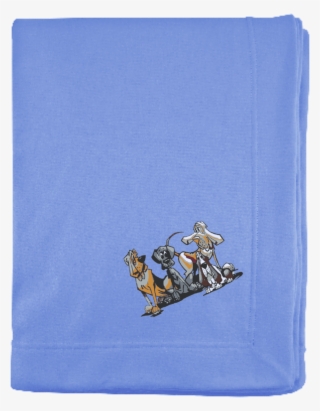 Tim's Dog House Gildan Sweatshirt Blanket - Cartoon #4627707