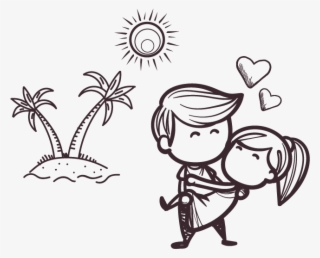 2005 - Love Romantic Cute Cartoon Couple #4629778