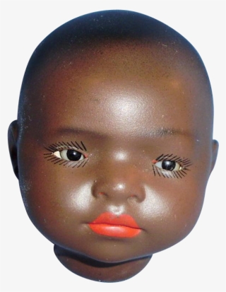 Antique German Black Painted Biscaloid Character Baby - Child #4629840